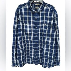 Vintage LL Bean signature men’s button down shirt Size XL 
100% cotton